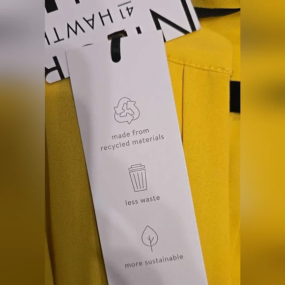 NWT 41 Hawthorn Sleeveless Yellow Top - Picture 4 of 4